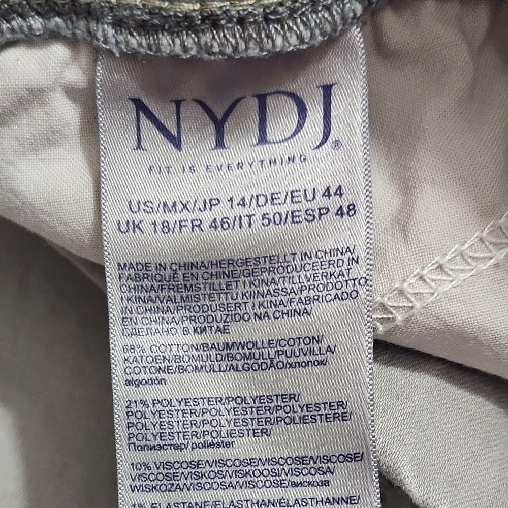 NYDJ Light Gray Trousers - Picture 8 of 9